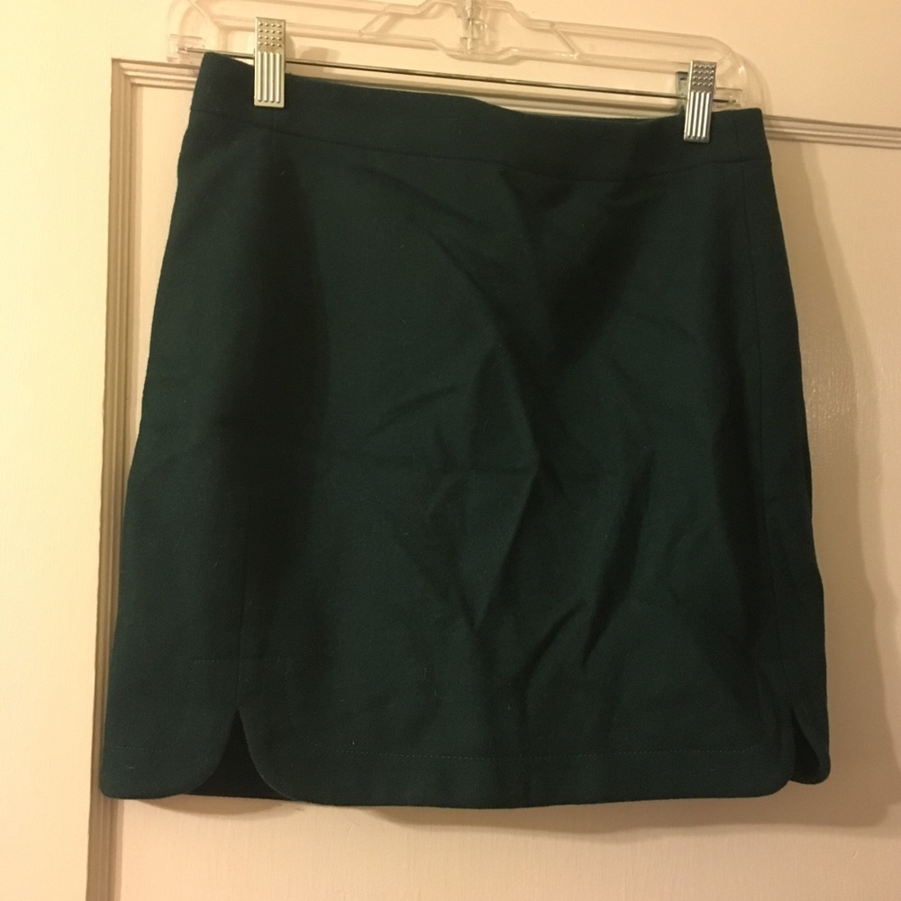 EUC Jcrew  wool skirt size 0